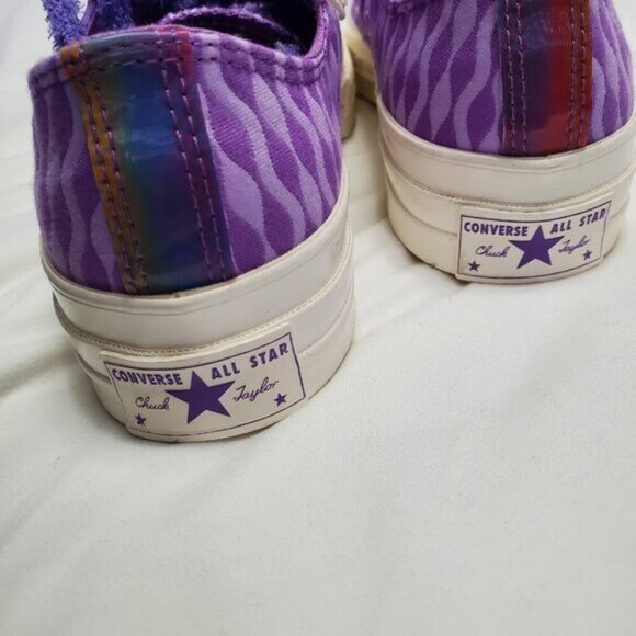 Converse Chuck 70 Granddaddy Leather Low Top Shoe Purple US 5 men/ US 7 women - Picture 6 of 13